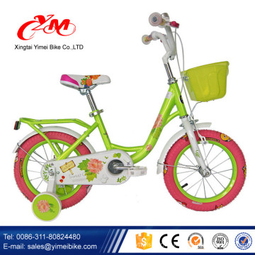 Kundengebundene Karikatur scherzt Sportfahrrad / China stellen 4 Radfahrzyklus-Kinderfahrrad / fördernden Verkauf 14 Zollfahrradmädchen her